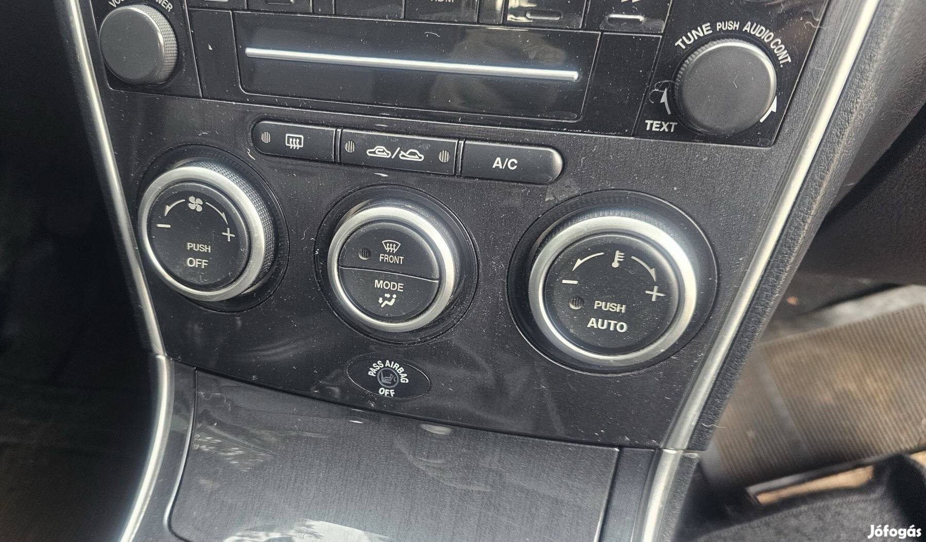 Mazda 6 digit klimás fütés kapcsoló 10000