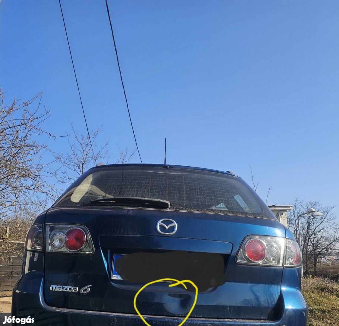 Mazda 6 kombi csomagtér ajtó Csomagtérajtó 25000