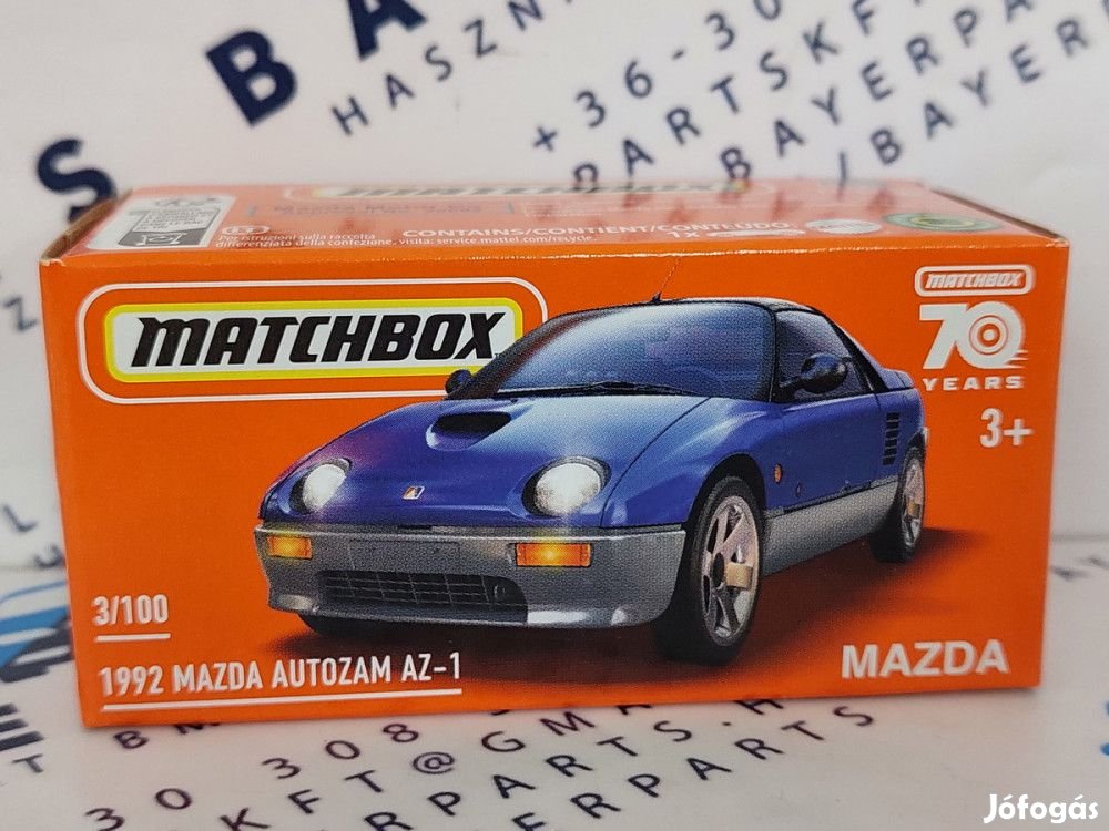 Mazda Autozam AZ-1 (1992) - 3/100 -  Matchbox - 1:64