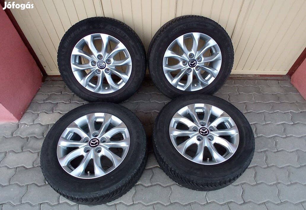 Mazda CX3 gyári felni alufelni 16" 5x114,3 R16 Michelin téli gumival