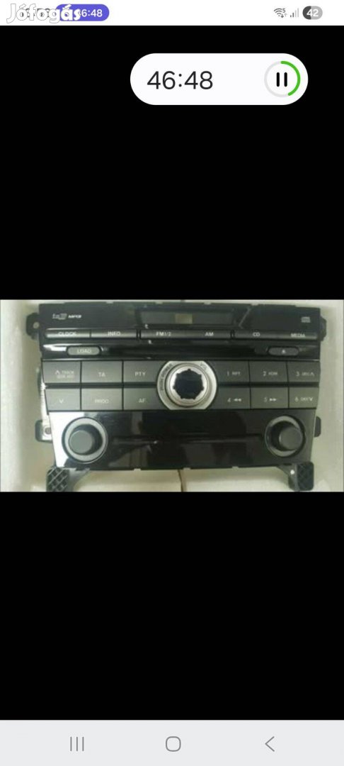 Mazda CX7 gyári Bose 6cd-s fejegység Bose