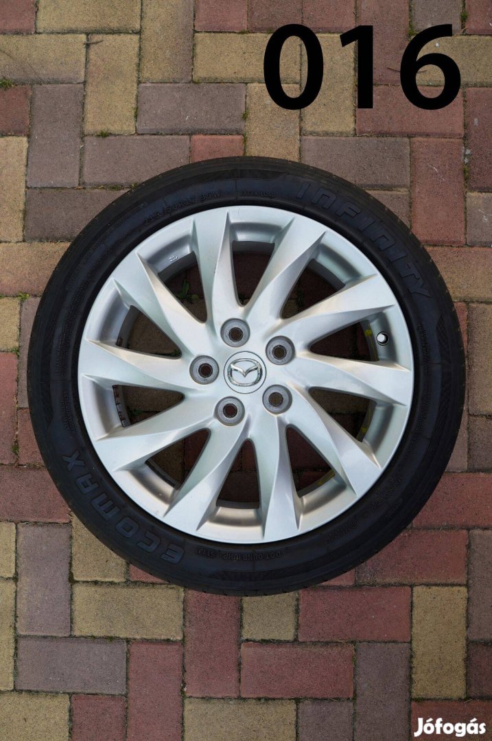 Mazda Könnyűfémfelni, Alufelni kerék szett