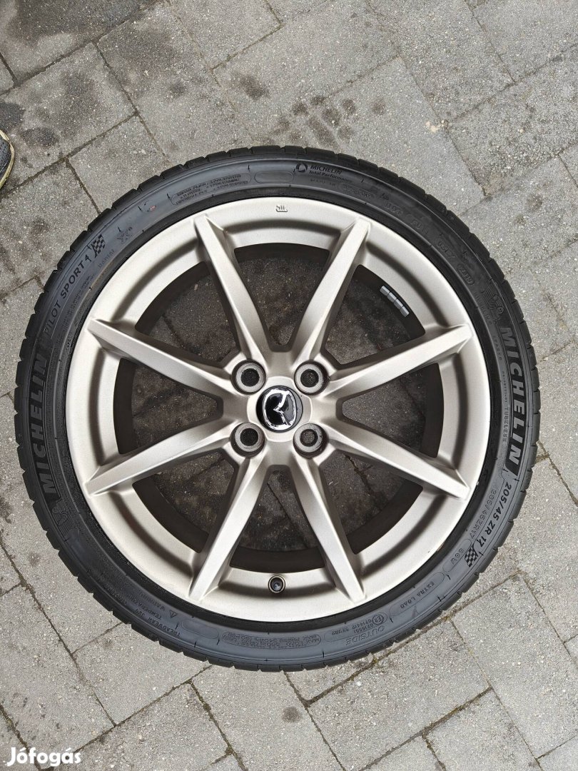 Mazda MX-5 ND alufelni  Michelin Pilot Sport 205/45 r17