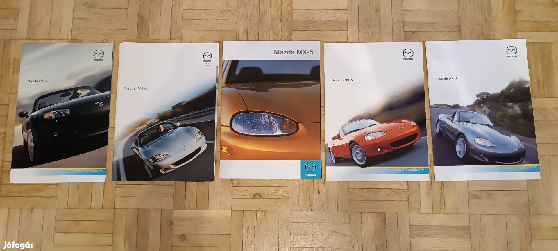 Mazda Mx5 gyári prospektus típus ismertetők leírás 