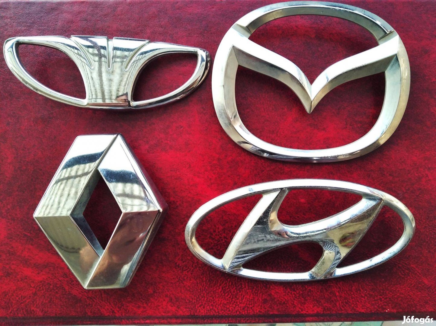 Mazda,Renault, Hyundai,Daewoo embléma, jel, logo