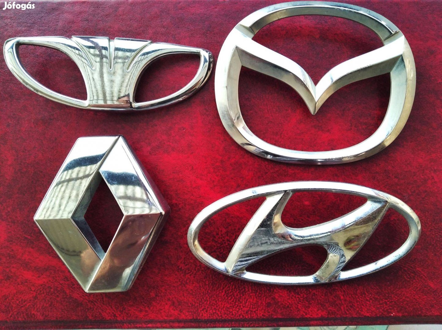 Mazda,Renault, Hyundai,Daewoo embléma, jel, logo