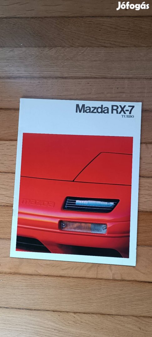 Mazda Rx7 gyári prospektus eredeti katalógus 