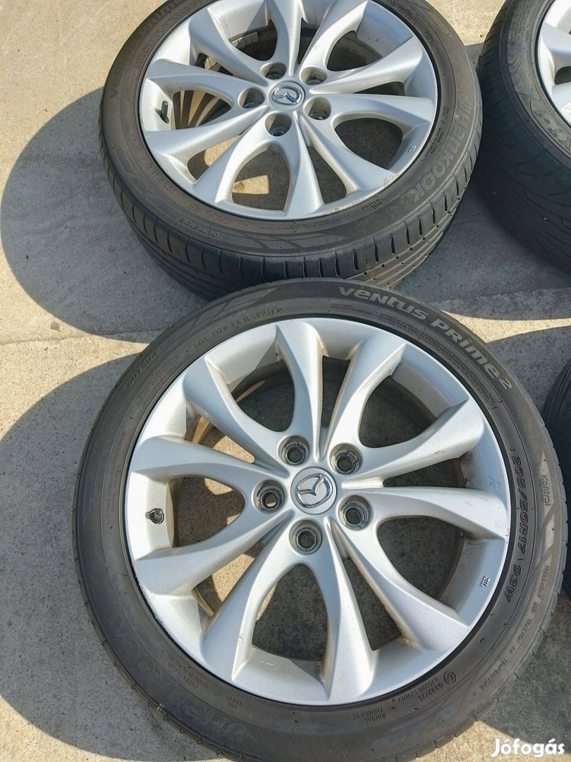 Mazda, 17-es gyári alufelni garnitúra eladó