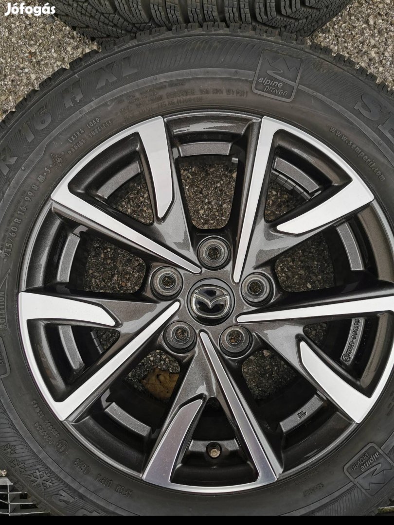 Mazda CX-3 alufelni téligumival