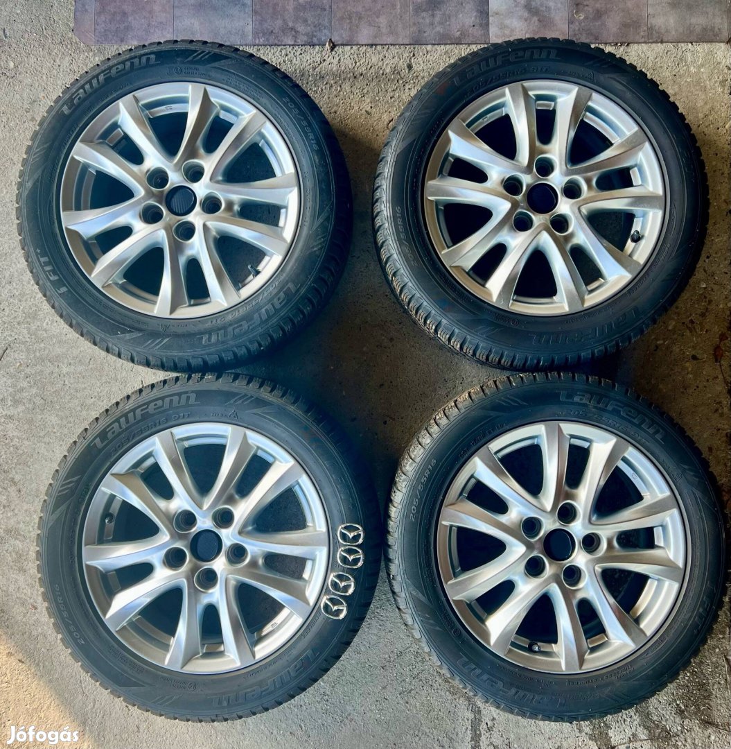 Mazda, Hyundai, Kia 16" alufelni téligumikkal