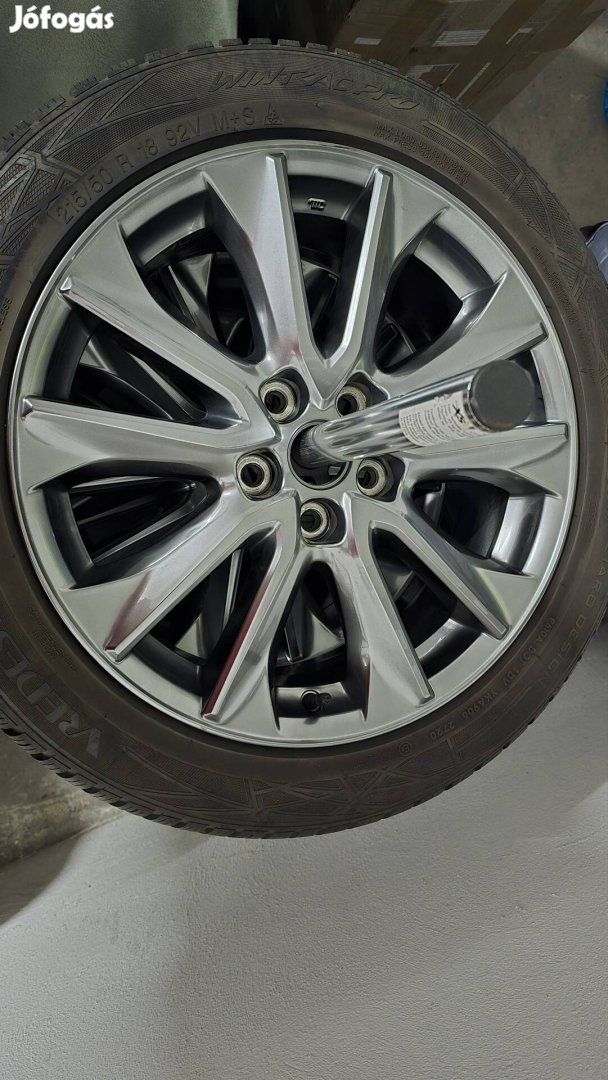 Mazda alufelni+téli gumi 5×114.3 18"