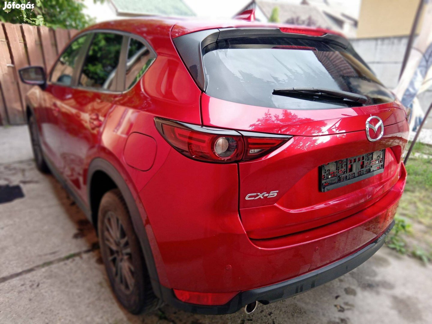 Mazda cx5 II KF bal hátsó ajtó üresen