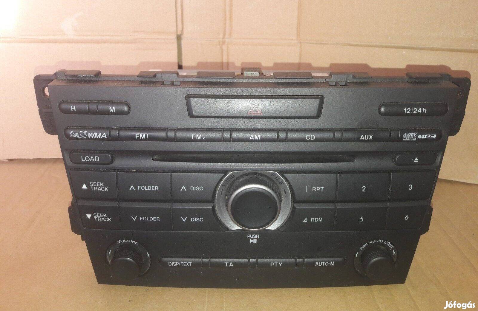 Mazda cx7 facelift gyári cd-s rádió és fejegység