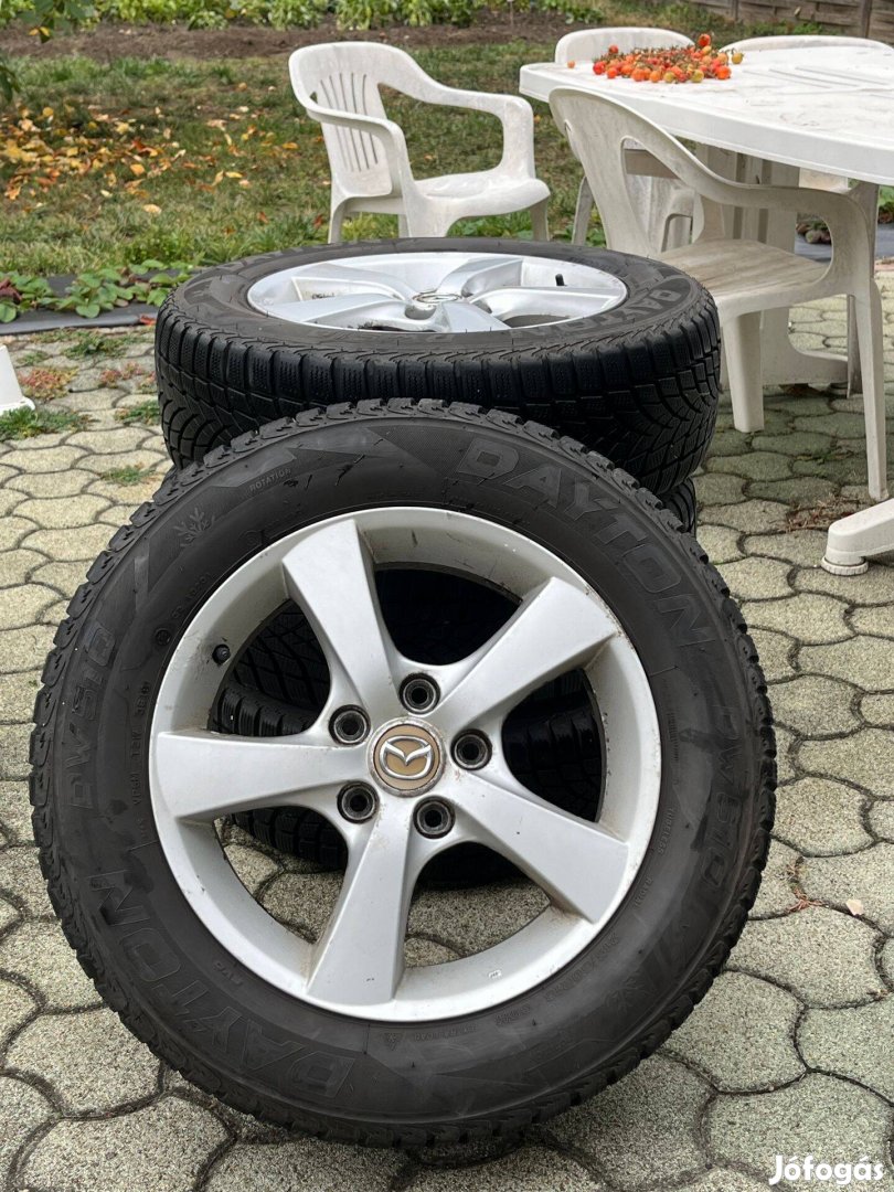 Mazda felni 16 col téli gumival