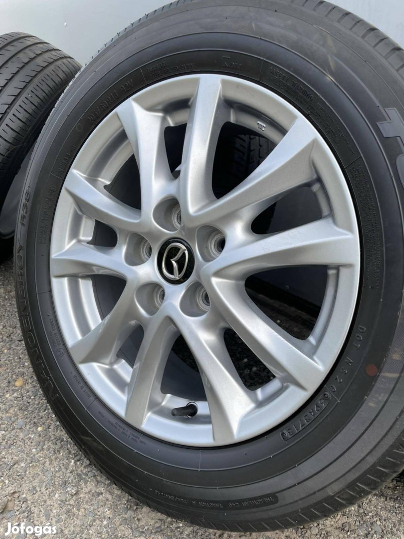 Mazda gyári alufelni, nyári gumikkal