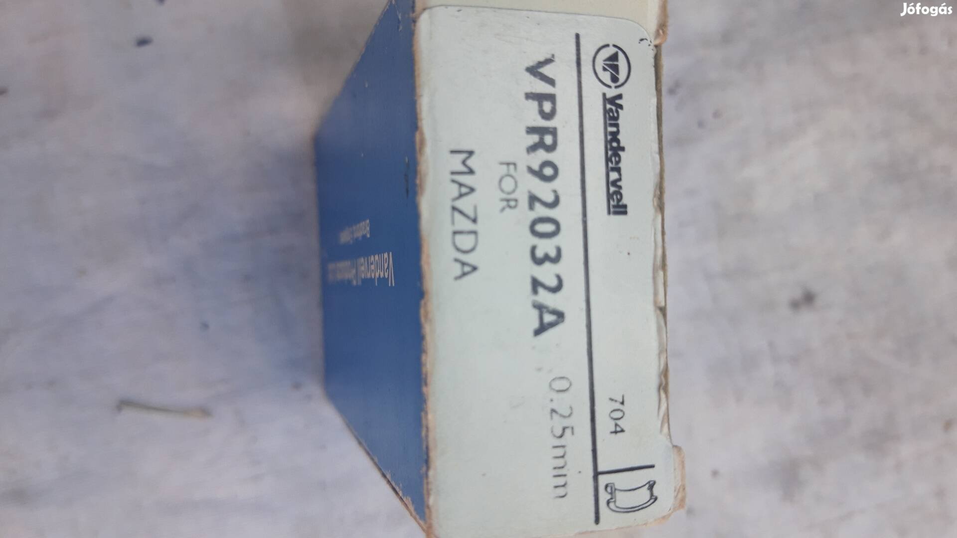 Mazda hajtókarcsapágy + 0,25 mm es  új