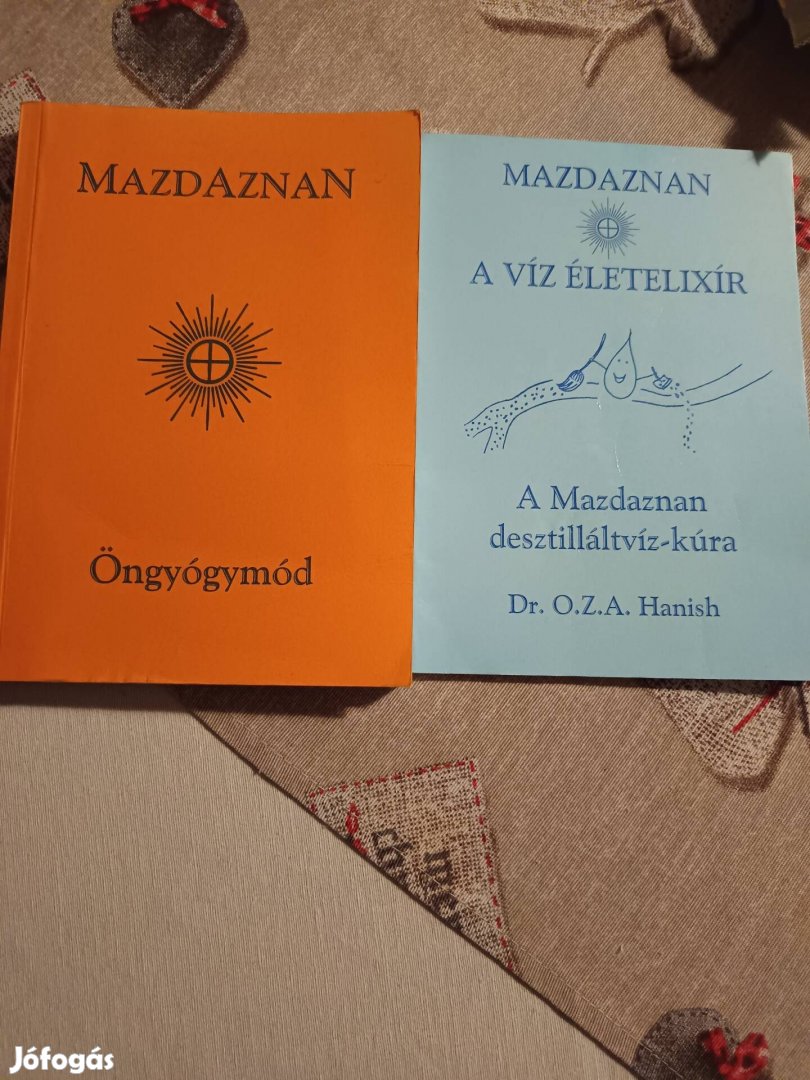 Mazdanan:Öngyógymód,és A víz életelixir