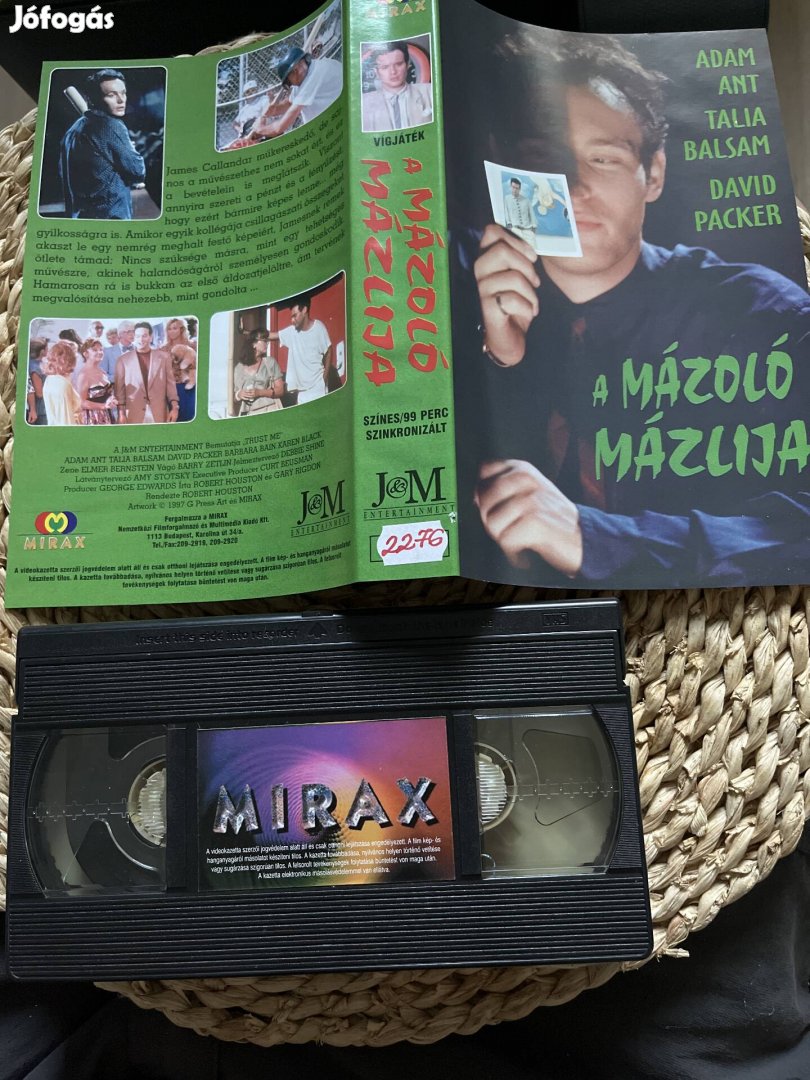 Mázoló mázlija vhs