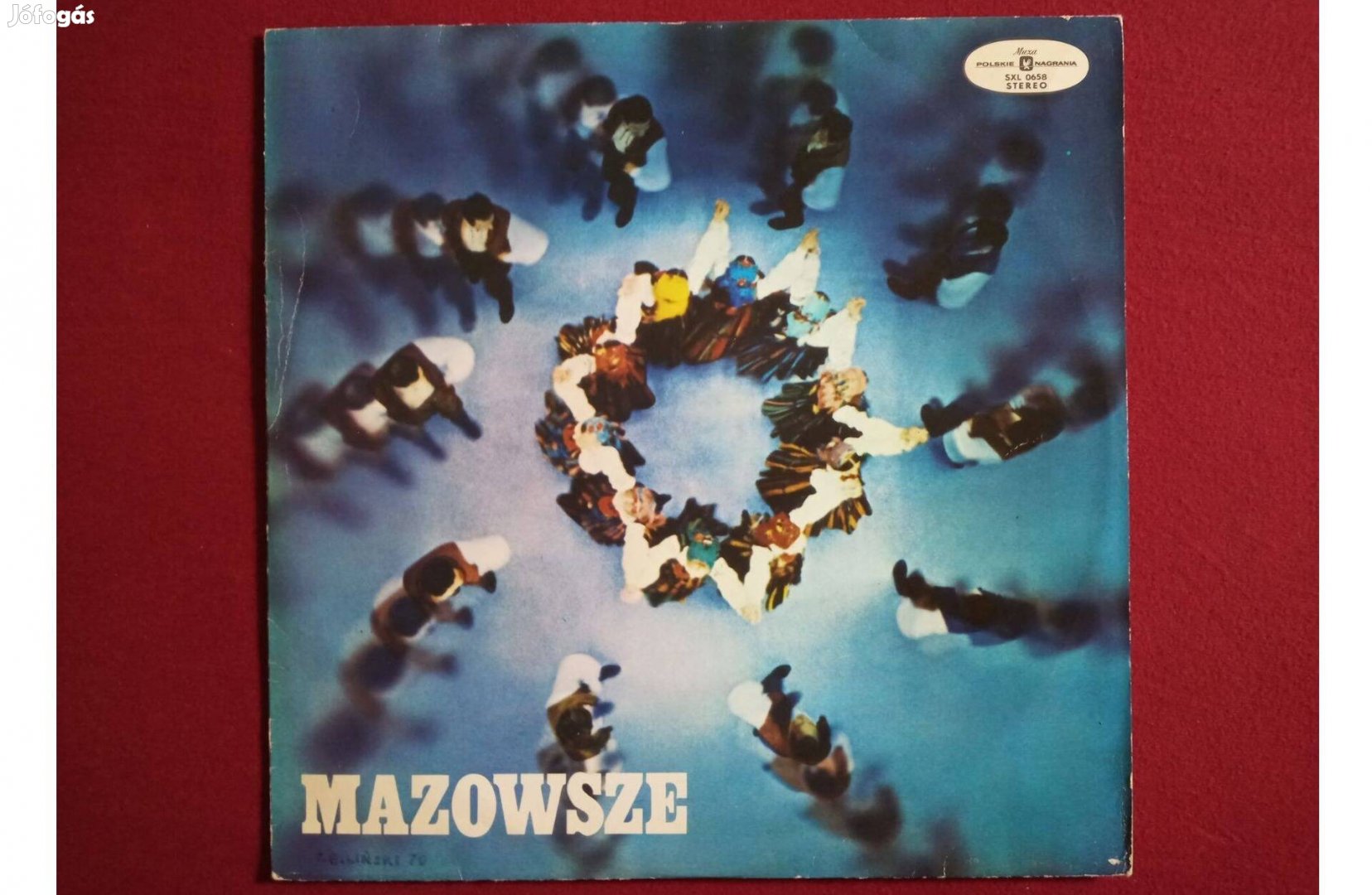 Mazowsze lengyel népzene Mazowse - bakelit lemez