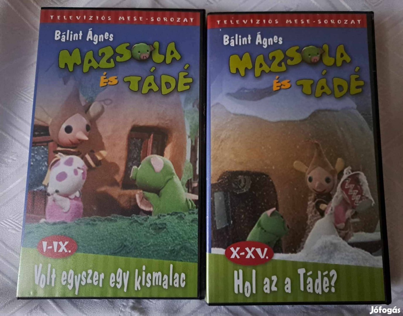 Mazsola és Tádé VHS - 1-15 részig