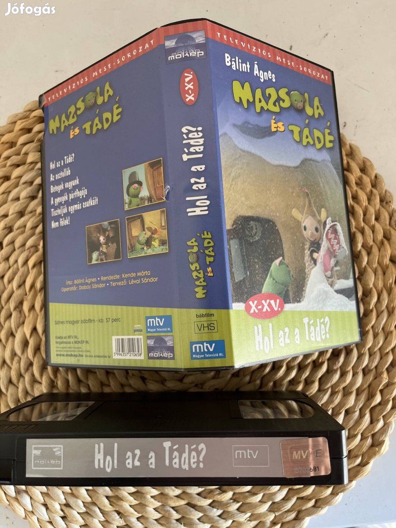 Mazsola és Tádé vhs