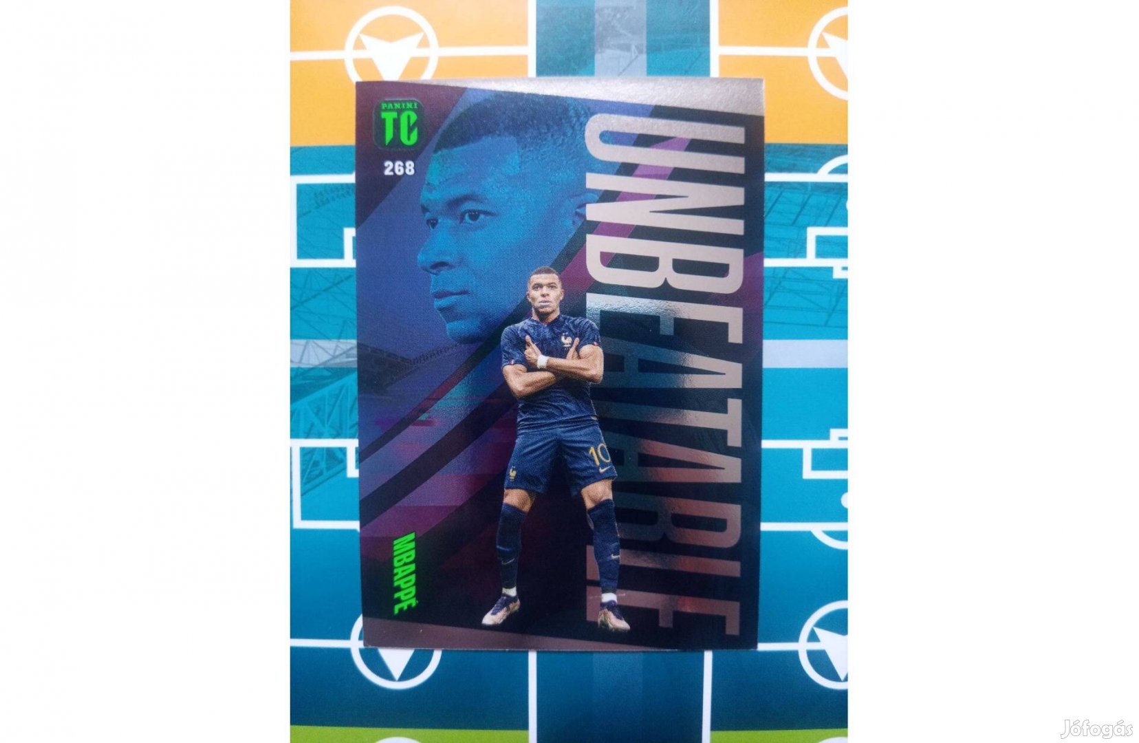 Mbappé Unbeatable Panini Top Class 2024 kártya