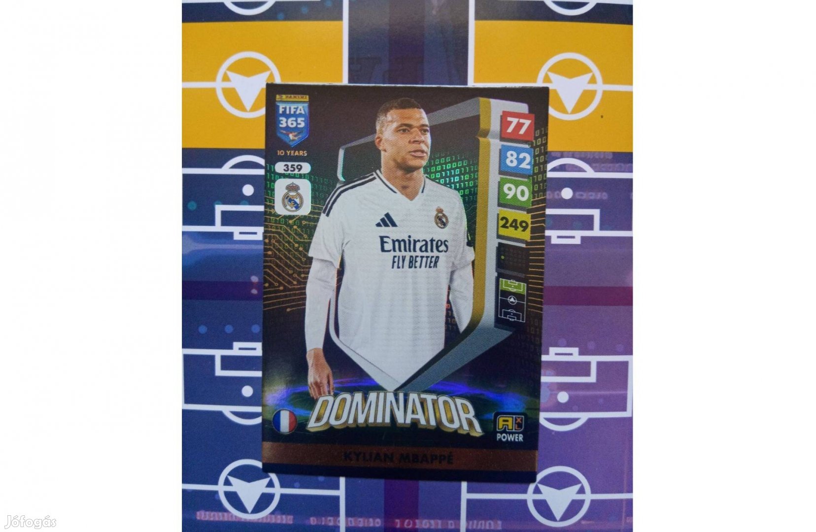 Mbappé (Real Madrid CF) Fifa 365 2025 Dominator kártya