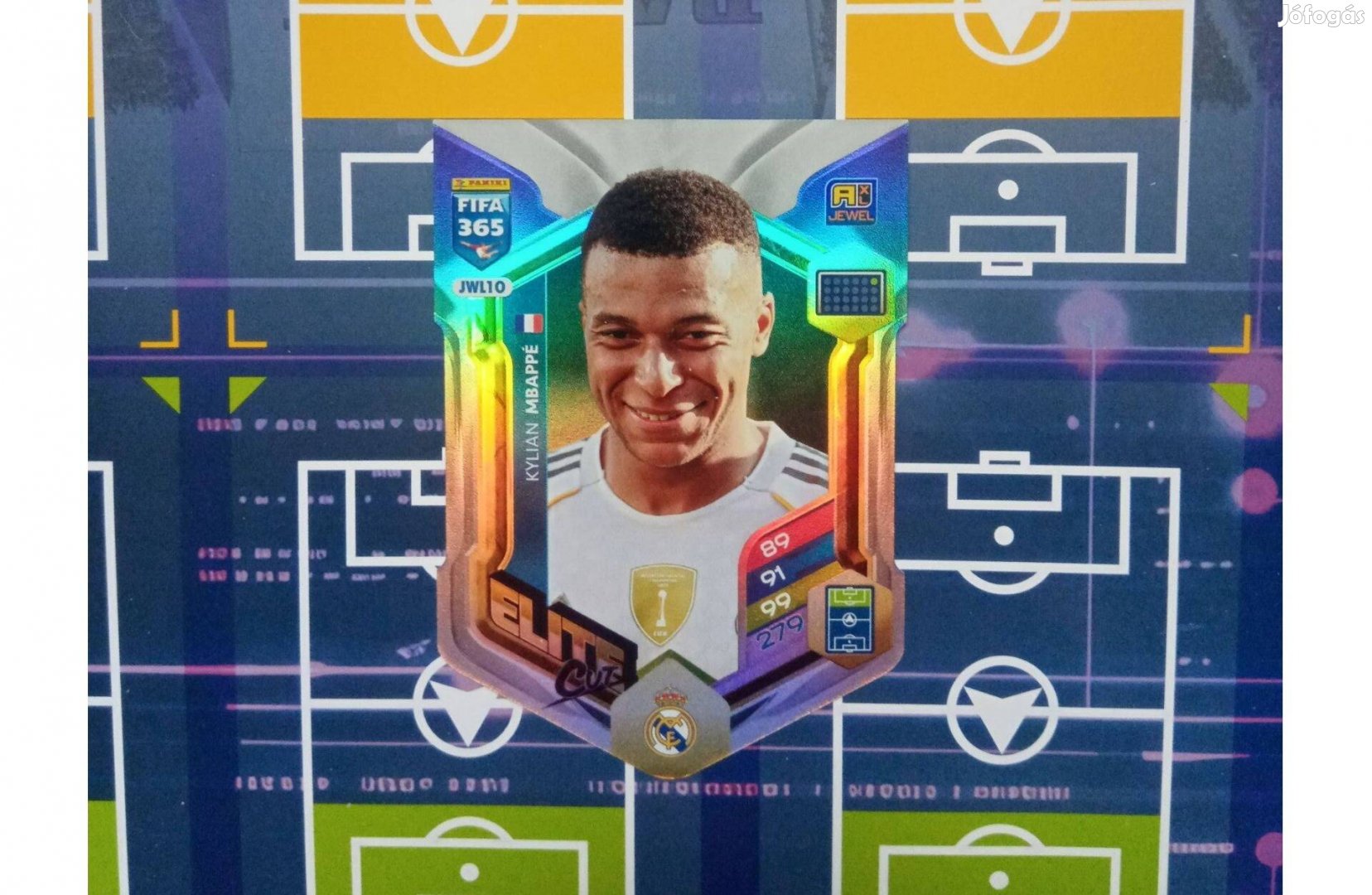 Mbappé Real Madrid CF Panini Fifa 365 2026 Elite Cut focis