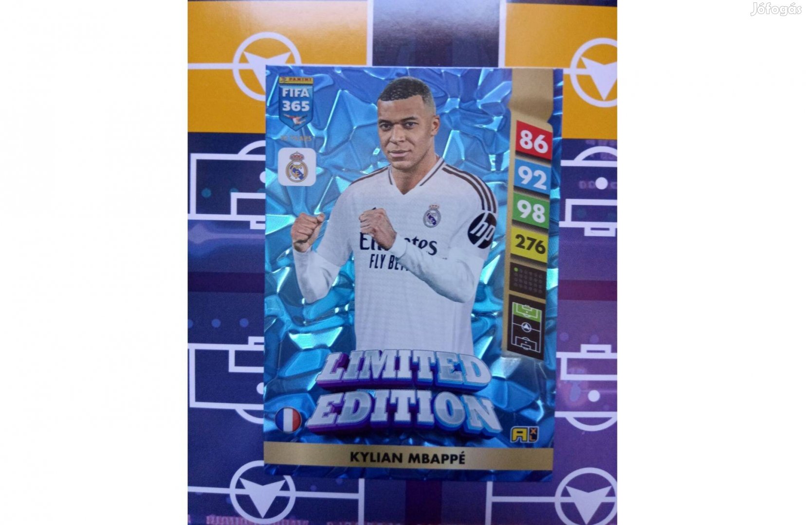 Mbappé (Real Madrid) Panini Fifa 365 2025 Limited kártya