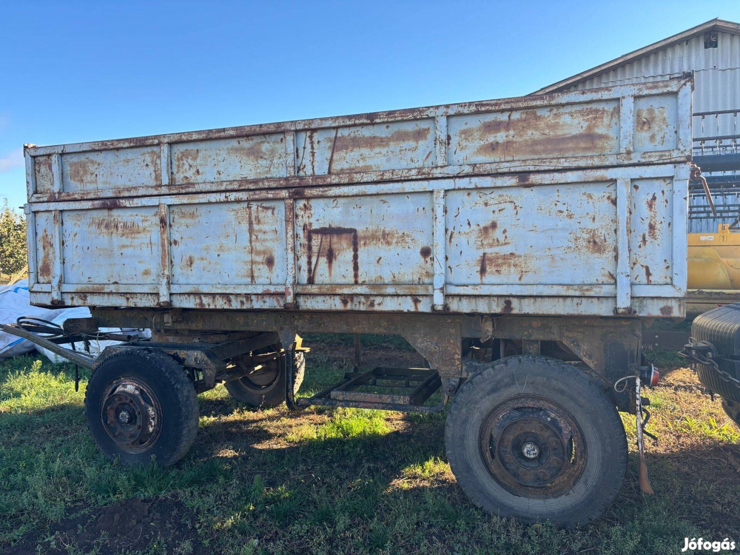 Mbp 6,5-es pótkocsi