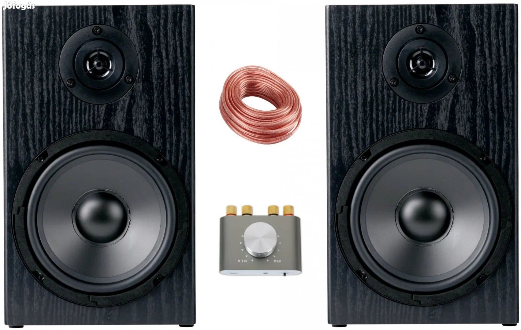 McGrey BSS-265 BK mikro-sztereó HiFi rendszer mini-erősítővel,