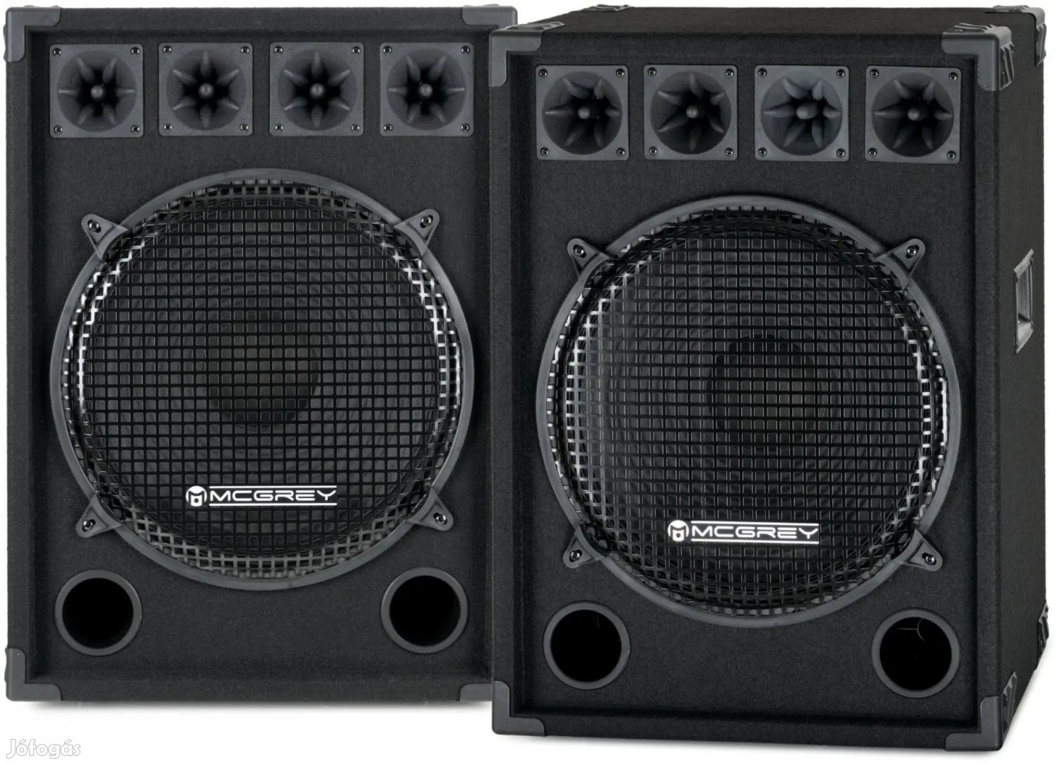 McGrey DJ-1522 Parti szoba / DJ Box pár 2 x 800W
