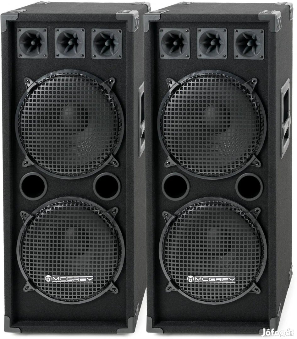 McGrey DJ-2222 Parti szoba / DJ Box pár 2 x 1000W