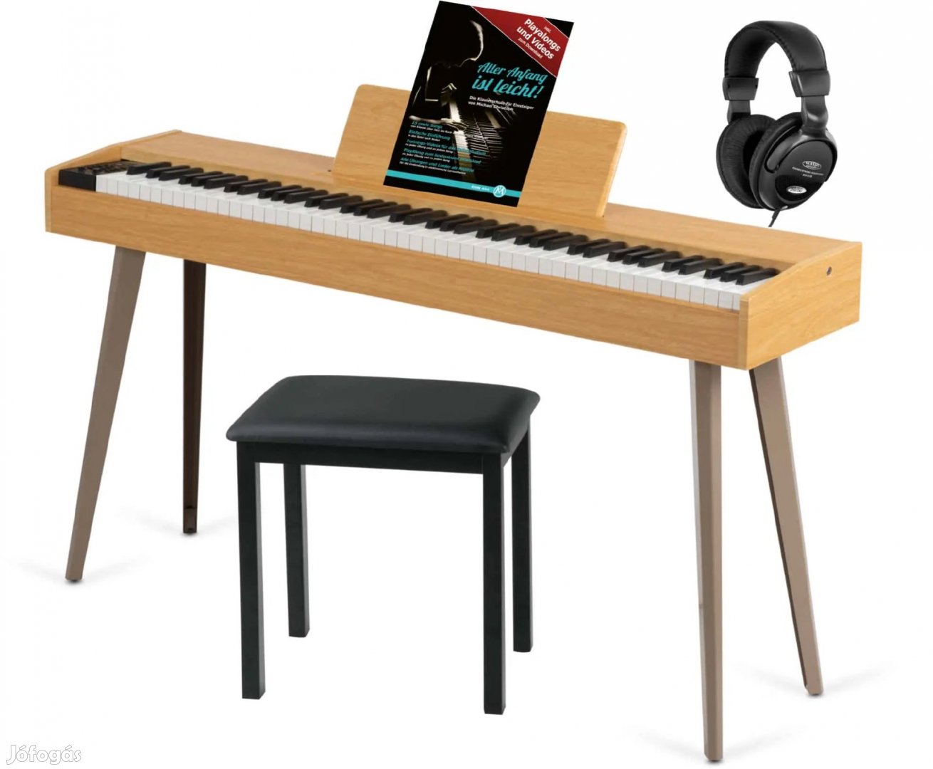 McGrey DP-17 AL design zongora világos hamu szett