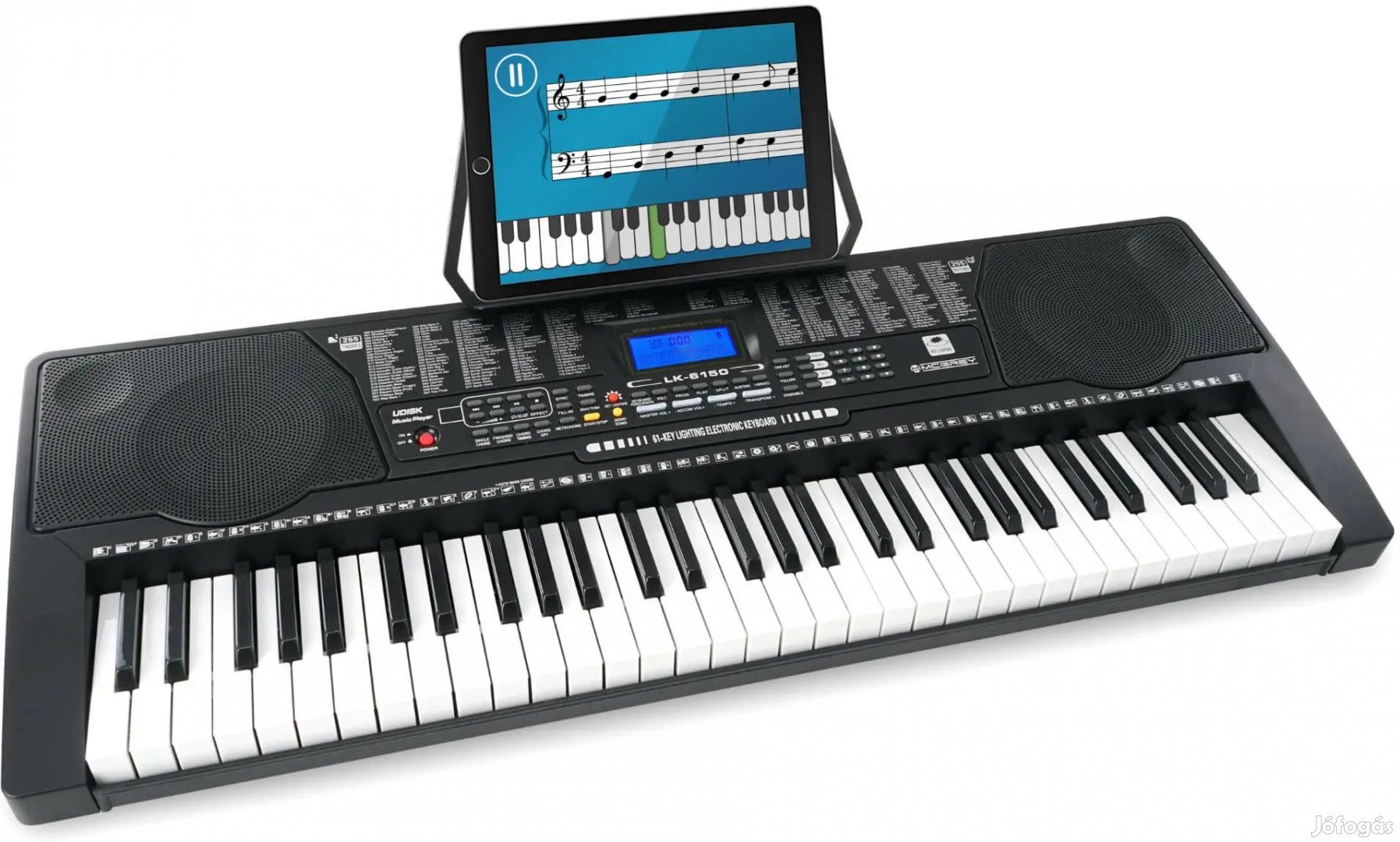 McGrey LK-6150 61 Billentyűs Világító Billentyűkkel és MP3 Lejátszóval