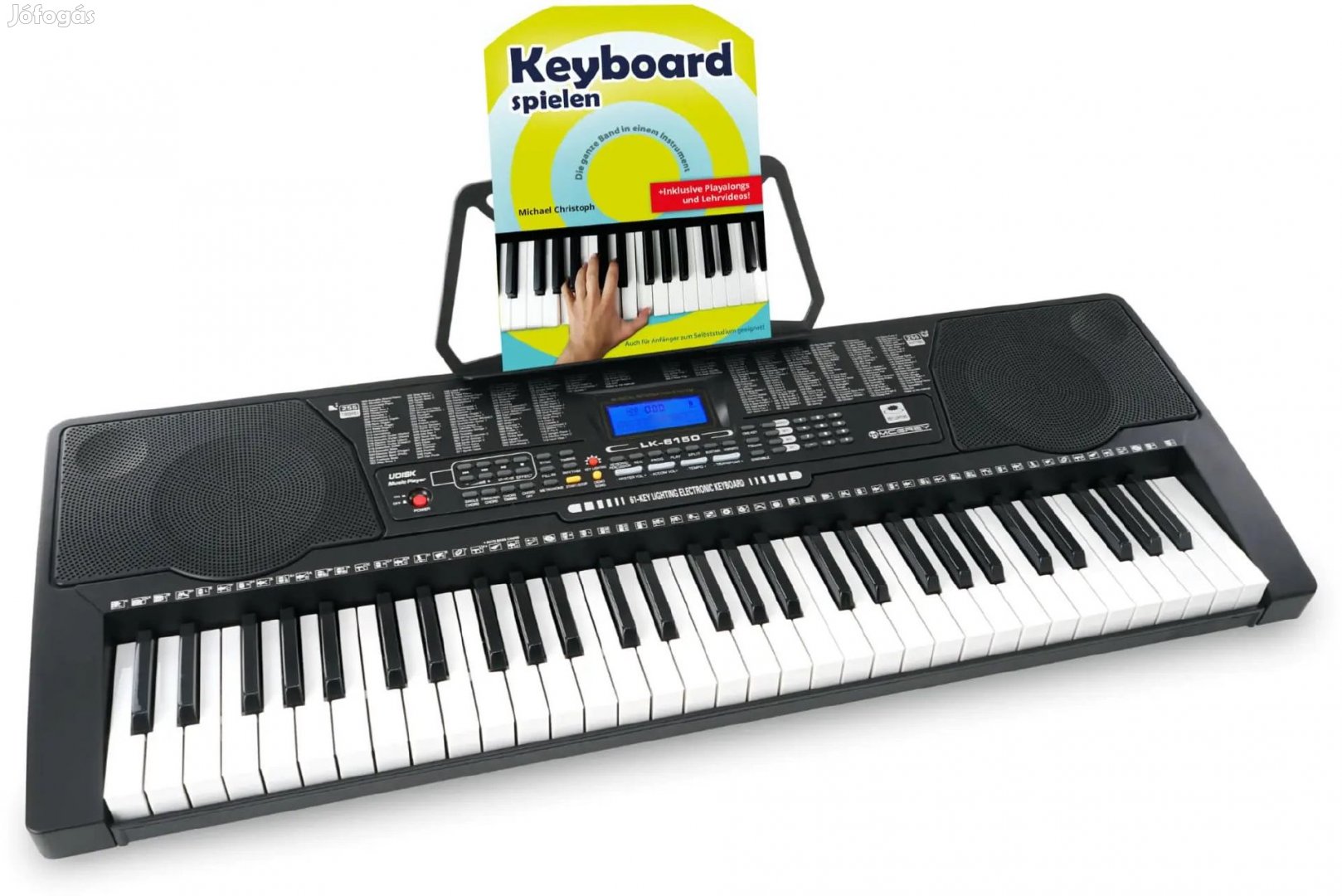 McGrey LK-6150 Világító Billentyűs-Keyboard 61 Billentyű SET Iskolával