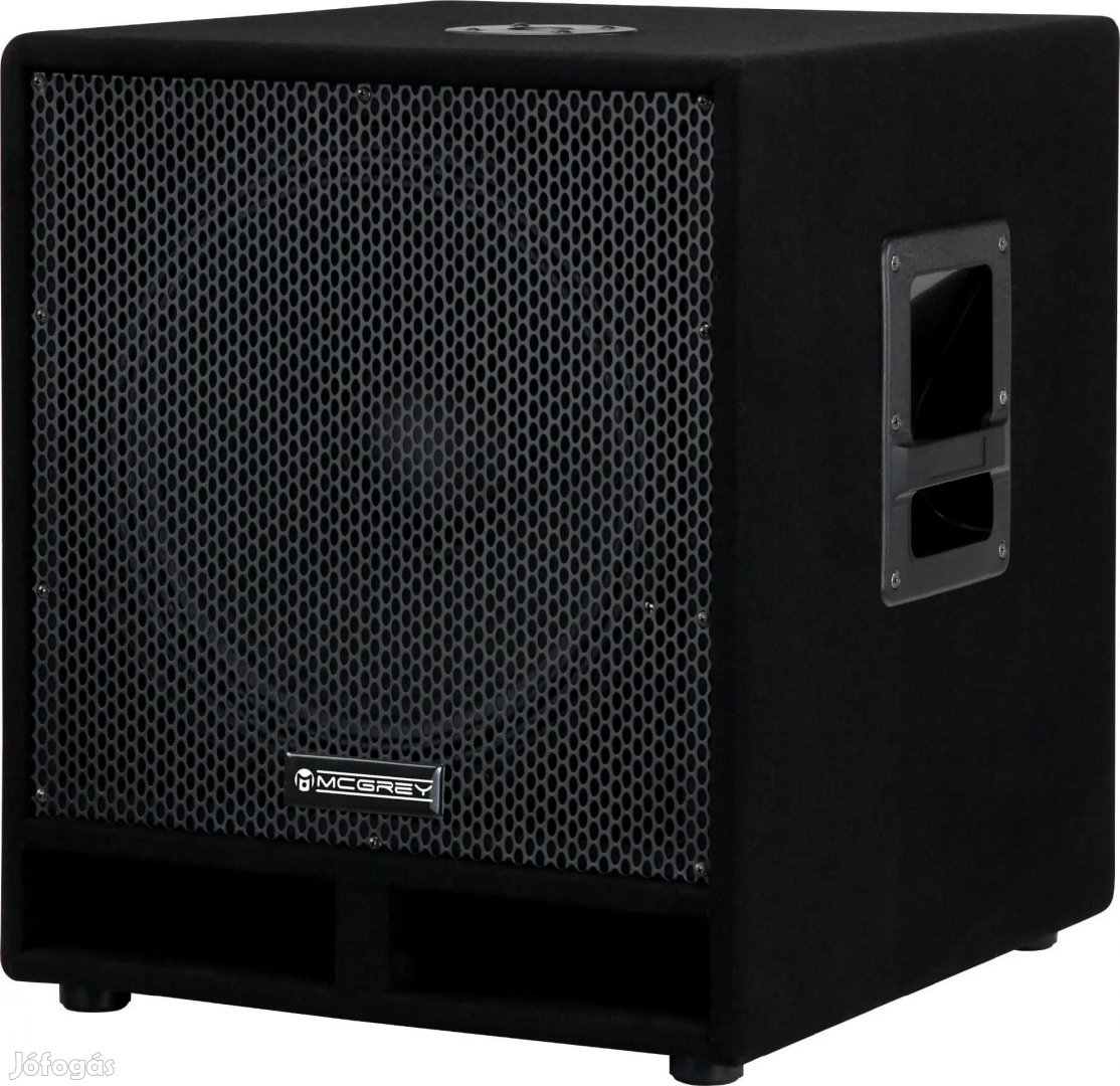 McGrey PAS-115 15" passzív PA mélynyomó hangszóró 1200 Watt