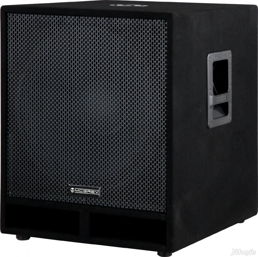 McGrey PAS-118 18" passzív PA mélynyomó hangszóró 1800 Watt