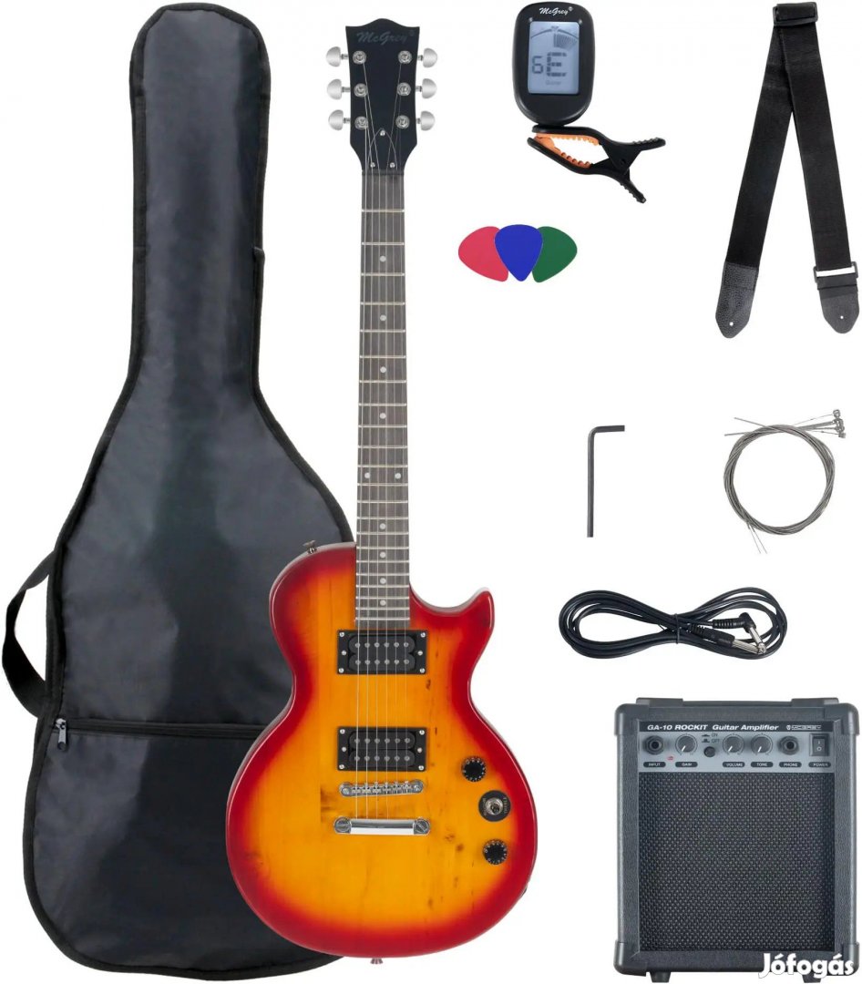 McGrey Rockit Elektromos Gitár Egyetlen Kivágás Komplett Készlet: