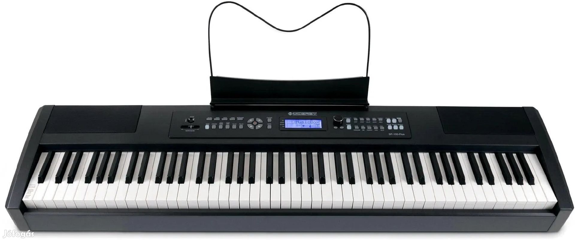 McGrey SP-100 Plus Színpadi Zongora - Fekete
