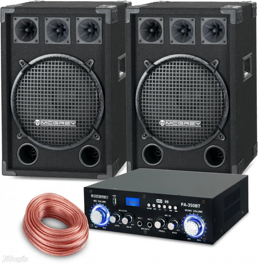 McGrey Teljes PA Rendszer PowerDJ-2000 1200W