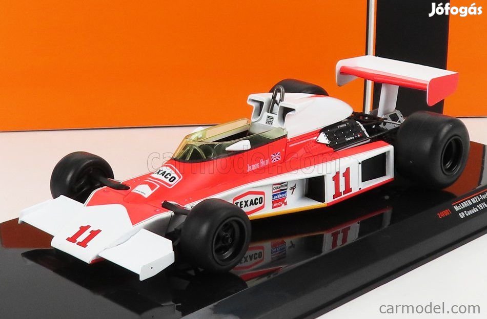 McLAREN  F1  FORD M23 N 11 WINNER CANADA GP JAMES HUNT 1976 WORLD CHA