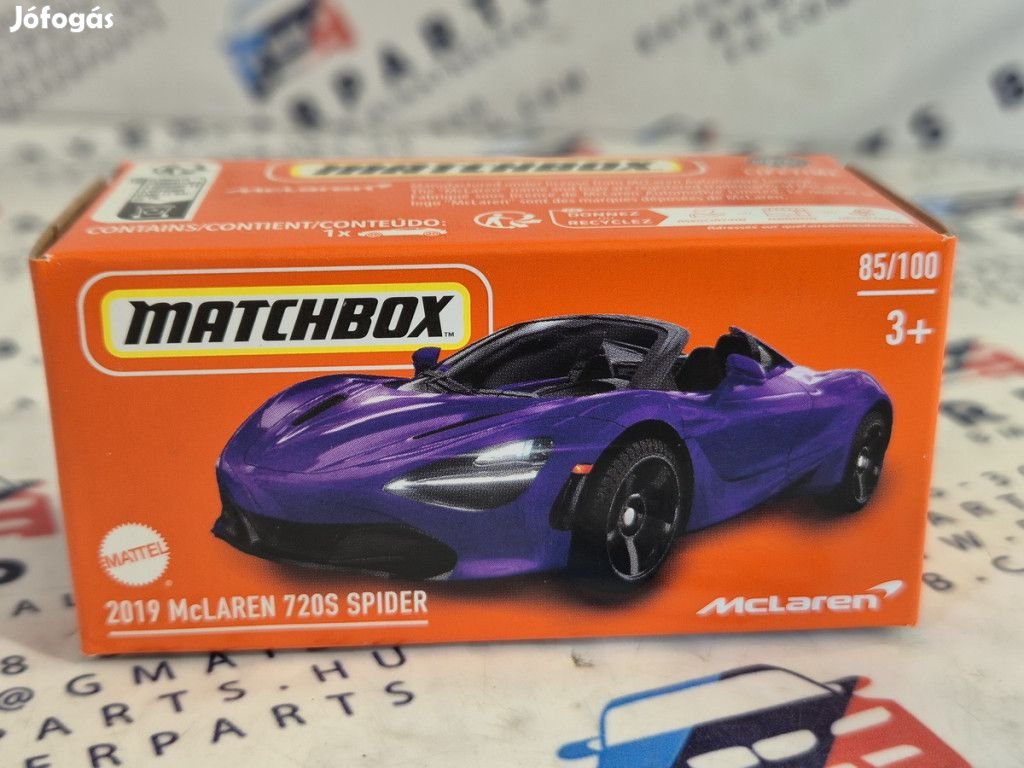 McLaren 720S Spider (2019) - 2024 85/100 -  Matchbox - 1:64