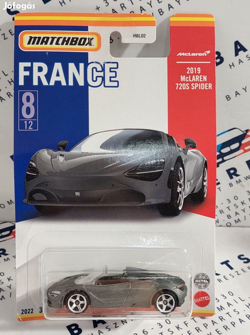 McLaren 720S Spider (2019) -  Matchbox - 1:64