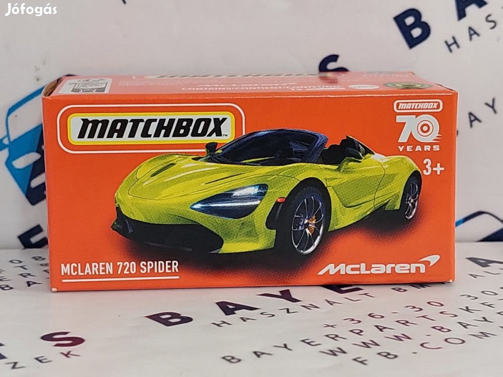 McLaren 720 Spider  -  Matchbox - 1:64