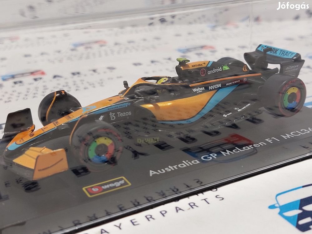 McLaren F1 MCL36 #4 (2022) Australian GP - Lando Norris - PILÓTÁVAL -