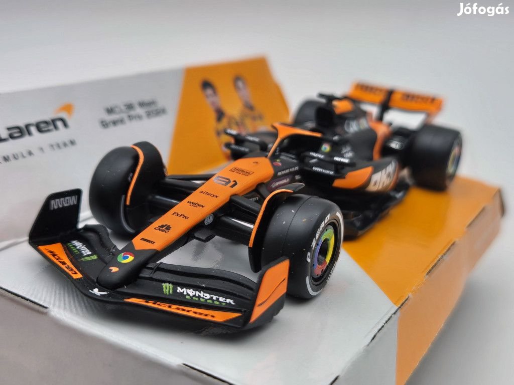 McLaren MCL38 F1 #81 (2024) - Oscar Piastri -  Bburago - 1:43