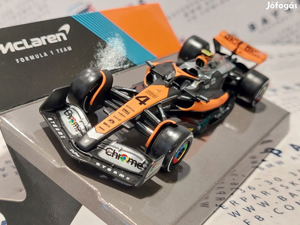 McLaren MCL60 F1 #4 (2023) - British GP 2nd - Lando Norris -  BBurago