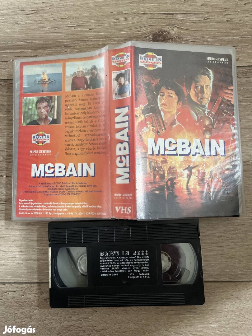 Mc Bain vhs.    