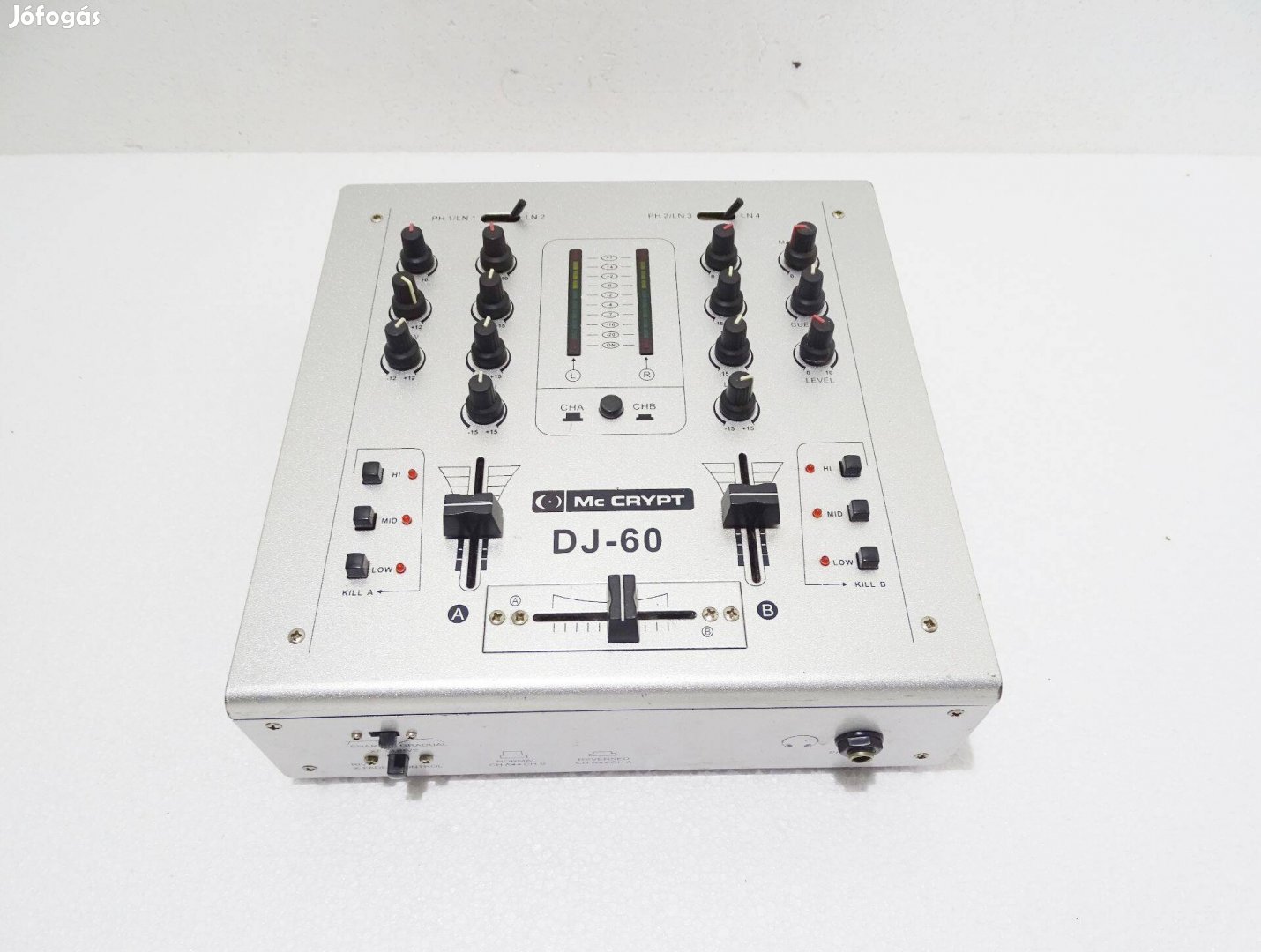 Mc Crypt DJ-60 mixer keverőpult keverő